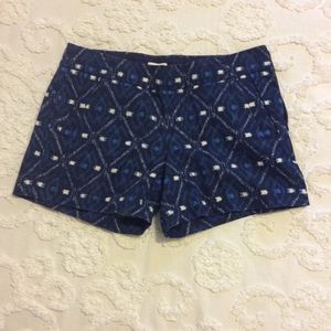 J. Crew patterned shorts